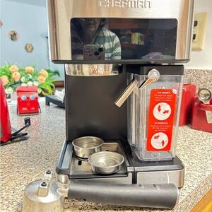 Stainless Steel Espresso Machine & cappuccino